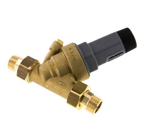 Wasser Druckminderer Messing R3/4'' 56 L/min 1.5-6 Bar/22-87Psi Trinkwasser