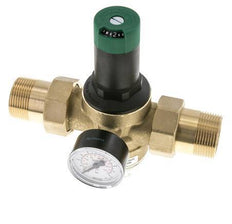 Filterdruckregler Messing R1 1/4'' 99 L/Min 1.5-6 Bar/22-87Psi Trinkwasser