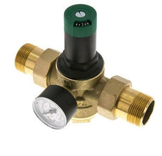 Filter Pressure Reducer Brass R1 1/4'' 99 l/min 1.5-6 bar/22-87psi Drinking Water