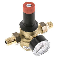 Filter Pressure Reducer Brass R1/2'' 40 l/min 1.5-12 bar/22-174psi Drinking Water
