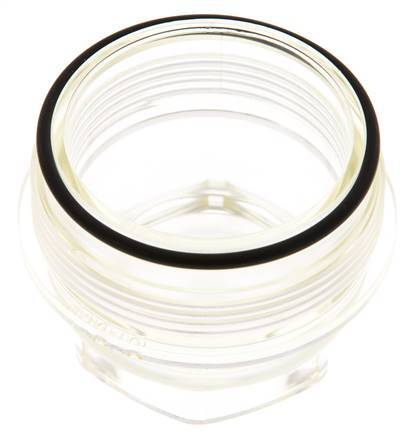 Sieve Bowl Transparent R 1'' and R 11/4'' 1.5 - 6bar Braukmann
