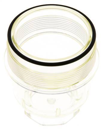 Siebschüssel Transparent R 1-1/2'' und R 2'' Braukmann