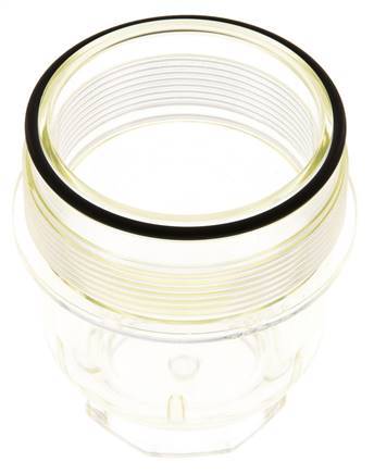 Siebschüssel Transparent R 1-1/2'' und R 2'' Braukmann