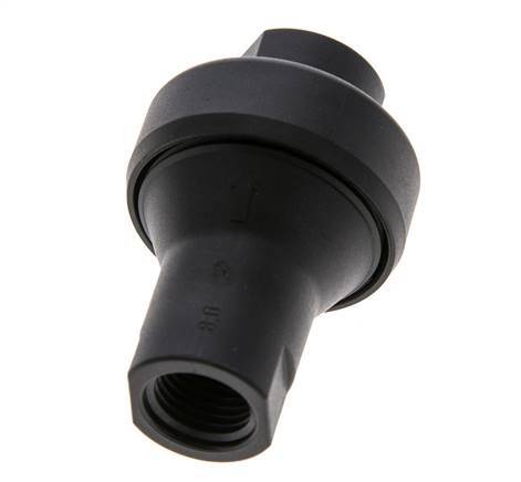 Inline-Druckminderer 8bar/116psi Polyamid G1/4'' 10 l/min