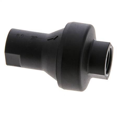 Inline-Druckminderer 8bar/116psi Polyamid G1/4'' 10 l/min