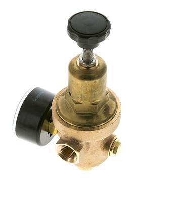 Wasserdruckminderer Bronze G3/8'' 10 l/min 1,5-8 bar/22-116psi