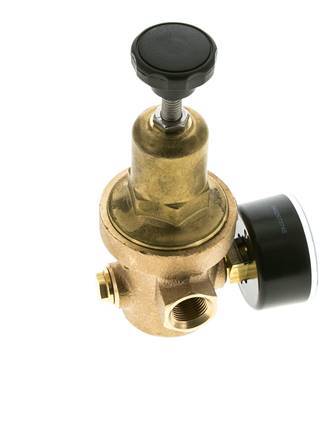Wasserdruckminderer Bronze G3/8'' 10 l/min 1,5-8 bar/22-116psi