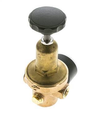 Wasserdruckminderer Bronze G1/4'' 8,3 l/min 0,2-2 bar/3-29psi