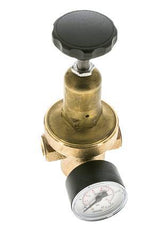 Wasserdruckminderer Bronze G1/4'' 8,3 l/min 0,2-2 bar/3-29psi