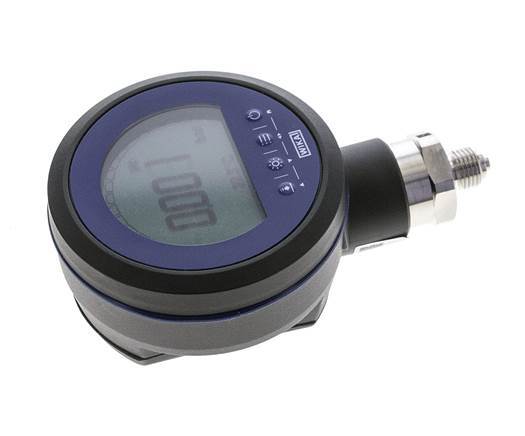 WIKA Digital Pressure Gauge 0..4 bar (0..58 psi) G 1/4'' Class 0.5 with Bluetooth