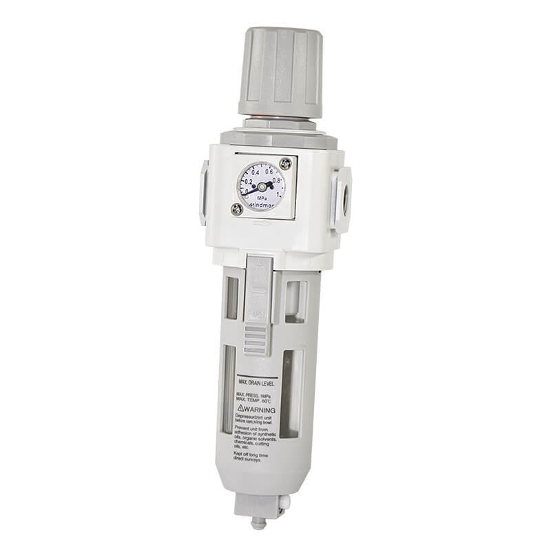 1300 l/m G3/8'' Filter-Regler 0,5-8,5bar Automatischer Ablass - MAFR302