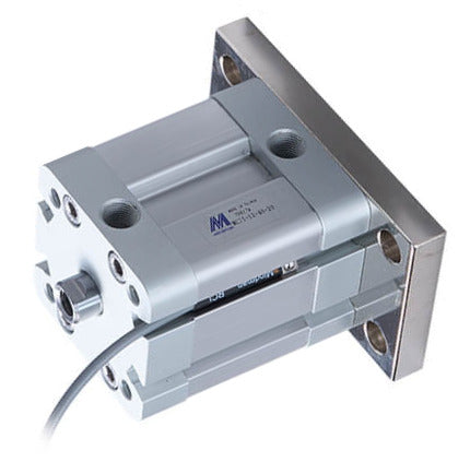 50-60mm Compact Cylinder with Double Rod Female Thread MCJI