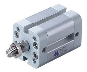 80-50mm Compact Cylinder with Double Rod Male Thread MCJI
