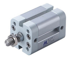40-10mm Compact Cylinder with Double Rod Male Thread MCJI