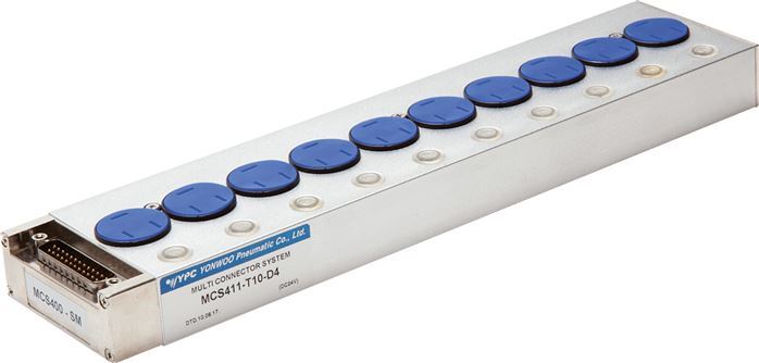 10x Multipole-Connector YPC SF4000 Valves 24VDC