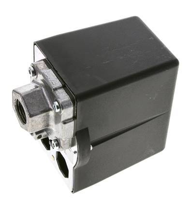 6 bis 16bar Kompressor-Druckschalter 1xG1/2'' 3xG1/4'' 400VAC | MDR-3-16