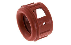 40 mm rote Sicherheitskappe für Manometer [2 Stück]