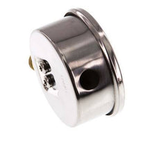 0..60 Bar (0..870 psi) Glyzerin-Manometer Unten Edelstahl/Messing 63 mm Klasse 1.6