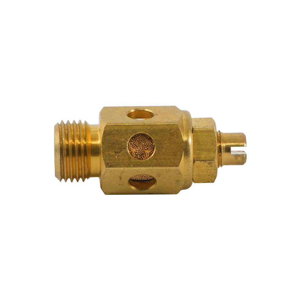 G1/8" Brass Throttle Valve with Silencer [2 Pieces]