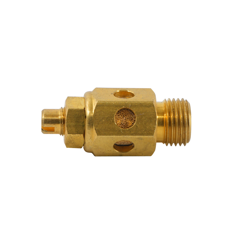 R1/4'' Brass Throttle Valve with Silencer