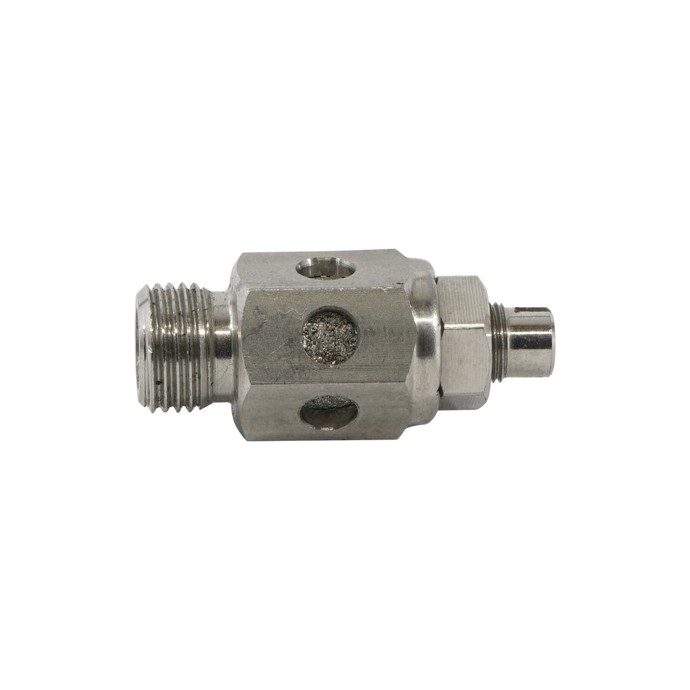 R1/8" Stainless Steel Throttle Valve with Silencer