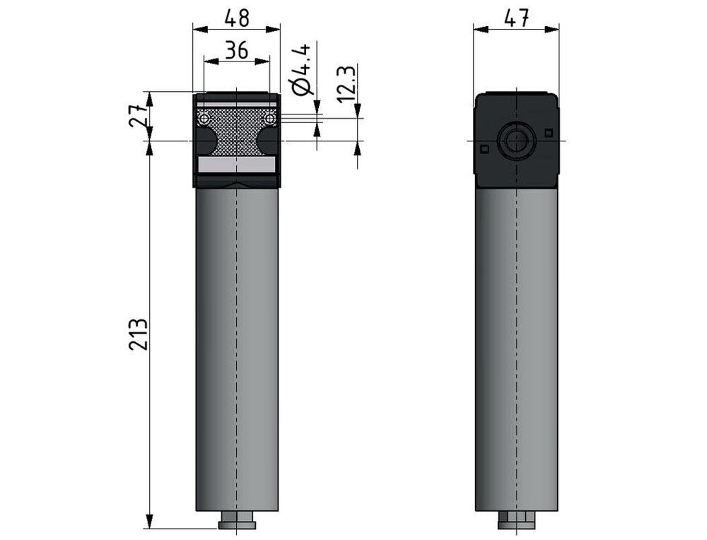 Diaphragm Dryer 1/4'' 123 l/min Mutifix