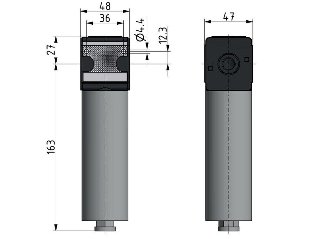 Membrantrockner 1/4'' 61l/min Mutifix