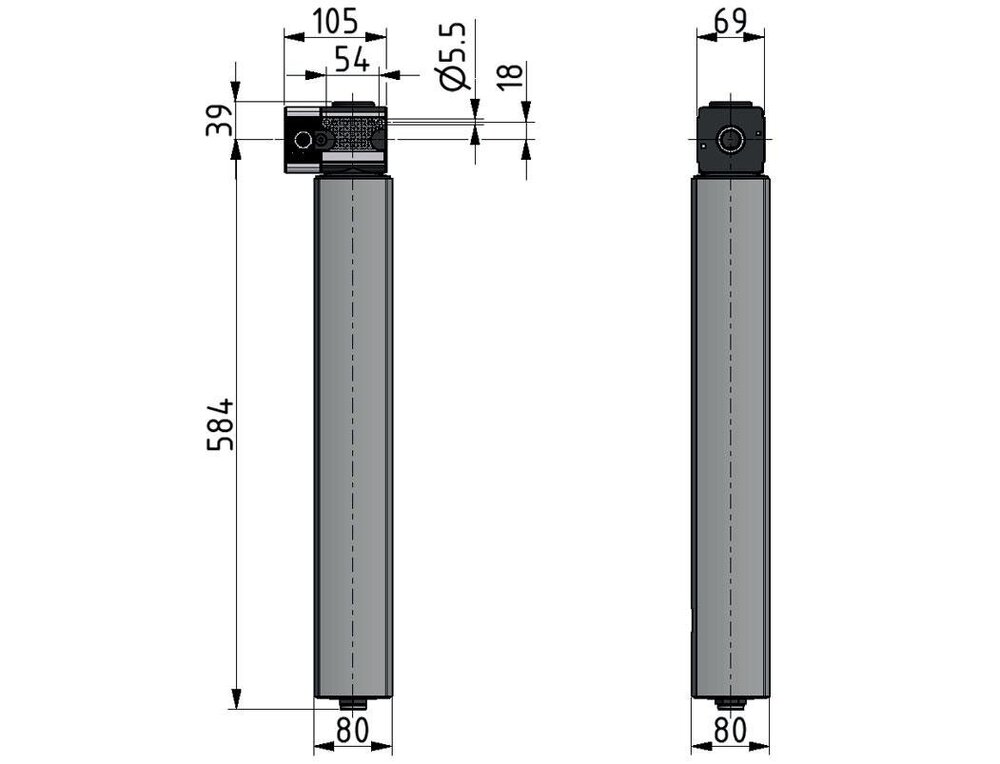 Membrantrockner 1/2'' 1100l/min Mutifix