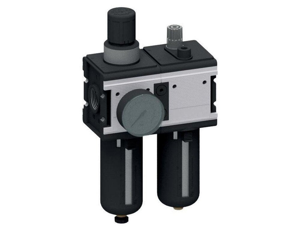 FRL 2-Part G3/4'' 12000 l/min 0.2-6.0bar/3-87psi Semi-Auto Metal Multifix 4