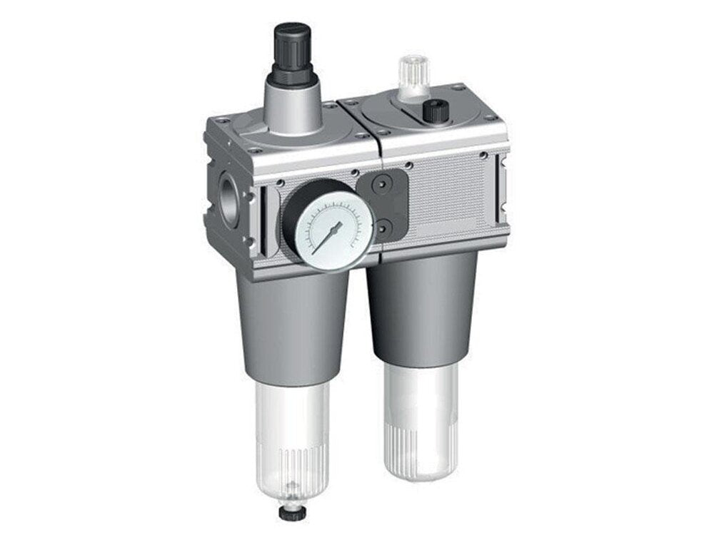 FRL 2-Part G1'' 13500 l/min 0.5-16.0bar/7-232psi Auto Metal Multifix 5