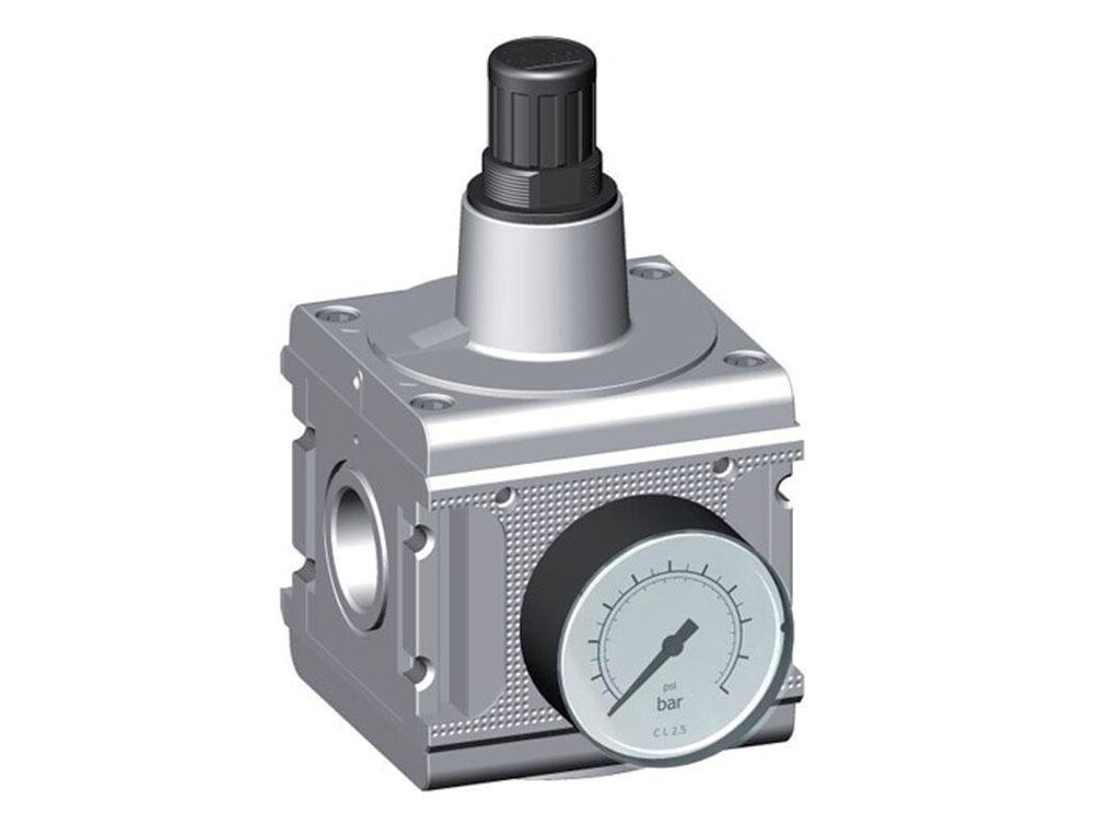 Pressure Regulator G1'' 17500 l/min 0.5-16.0bar/7-232psi Aluminium Multifix 5