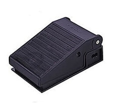 6mm Normalerweise geschlossener Freiluft-Auspuff-Fußschalter 3/2-Wege mechanisches Ventil