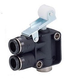 4mm Normally Open Roller Type 2-Way Mechanical Valve