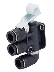 4mm normal geschlossenes Rohr Auspuffrolle Typ 3/2-Wege mechanisches Ventil