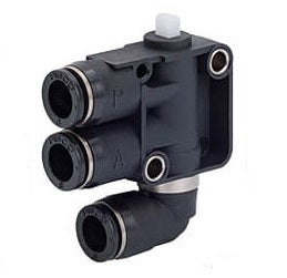 4mm Normalerweise offenes, stiftförmiges mechanisches 3/2-Wege-Auslassventil