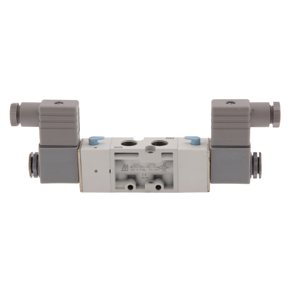 NPT 1/4'' 24V DC 5/2-Wege bi-stabiles Magnetventil 2-8bar MVSC