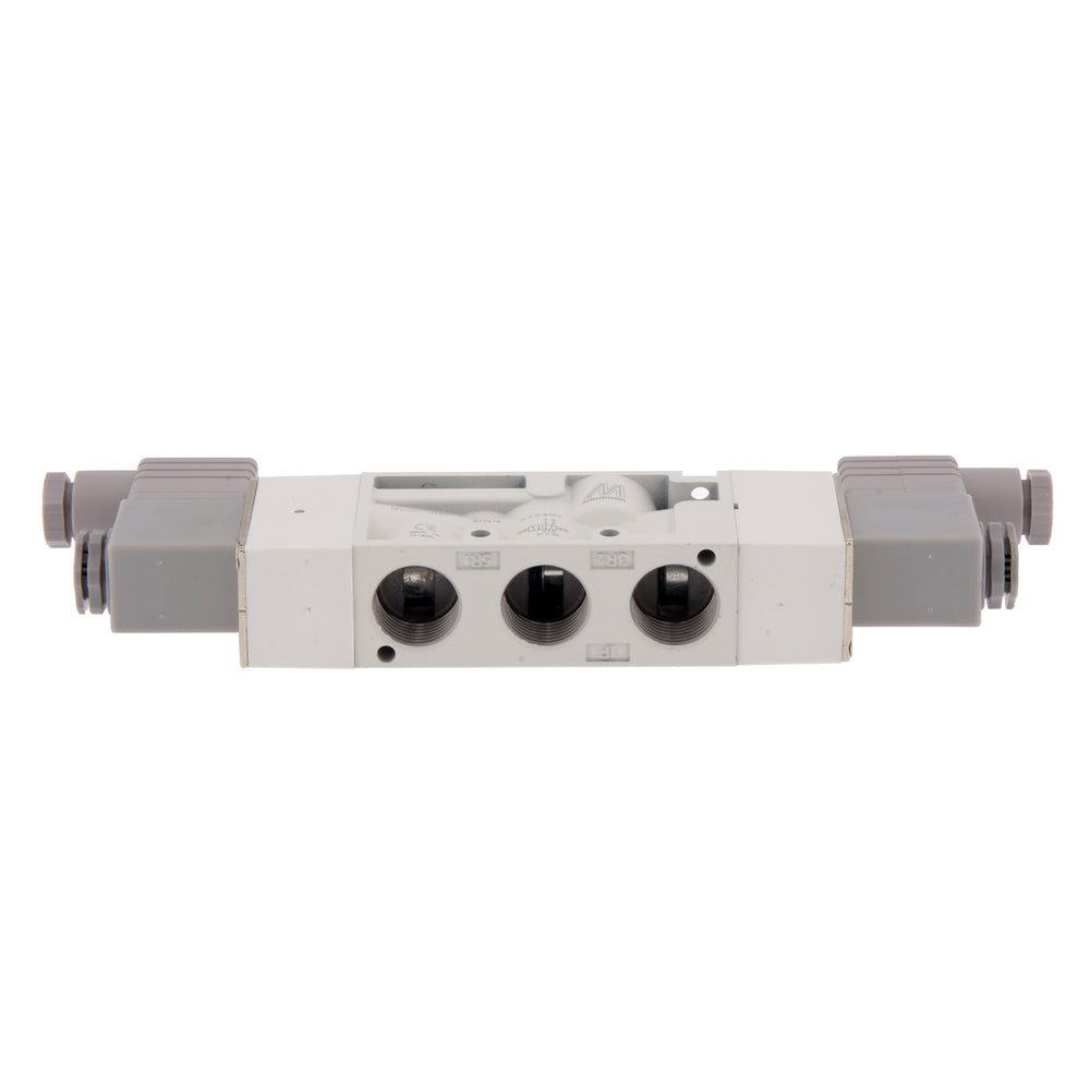 NPT 3/8'' 24V DC 5/2-Wege bi-stabiles Magnetventil 2-8bar MVSC