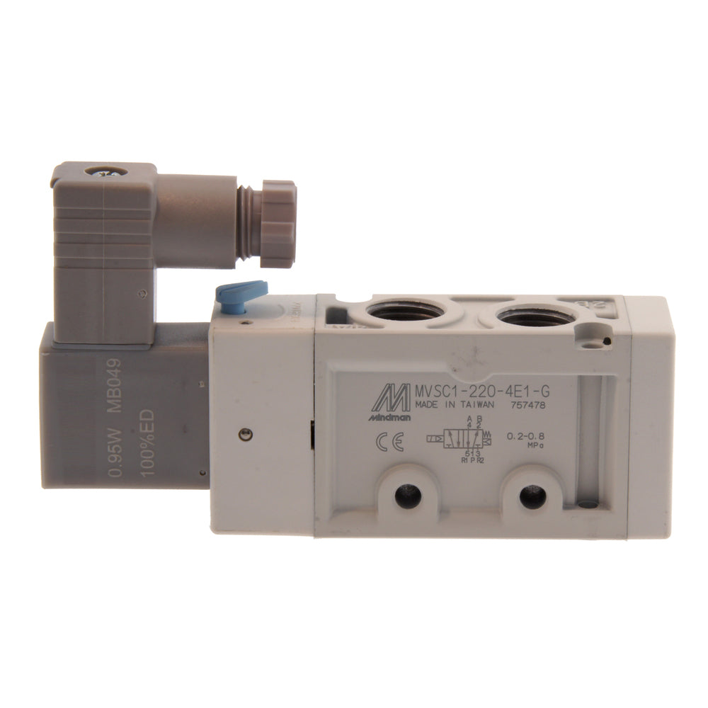 NPT 1/4'' 24V DC 5/2-Wege-Magnetventil 2-8bar MVSC1