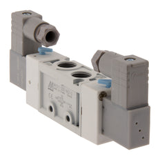 NPT 1/4'' 24V DC 5/2-Wege bi-stabiles Magnetventil 2-8bar MVSC1