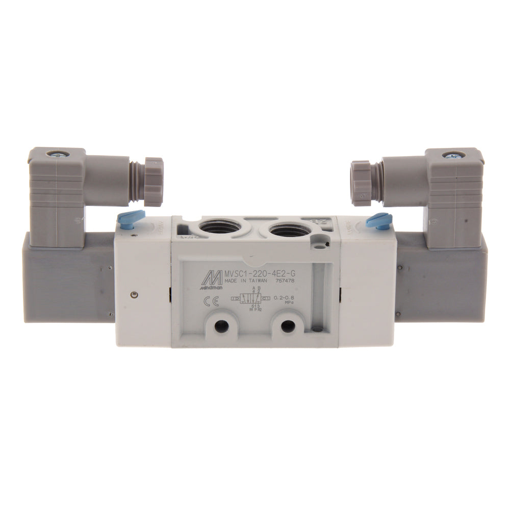 NPT 1/4'' 24V DC 5/2-Wege bi-stabiles Magnetventil 2-8bar MVSC1