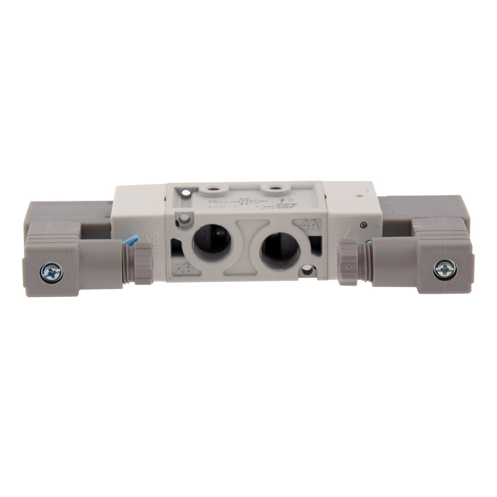 NPT 1/4'' 24V DC 5/2-Wege bi-stabiles Magnetventil 2-8bar MVSC1