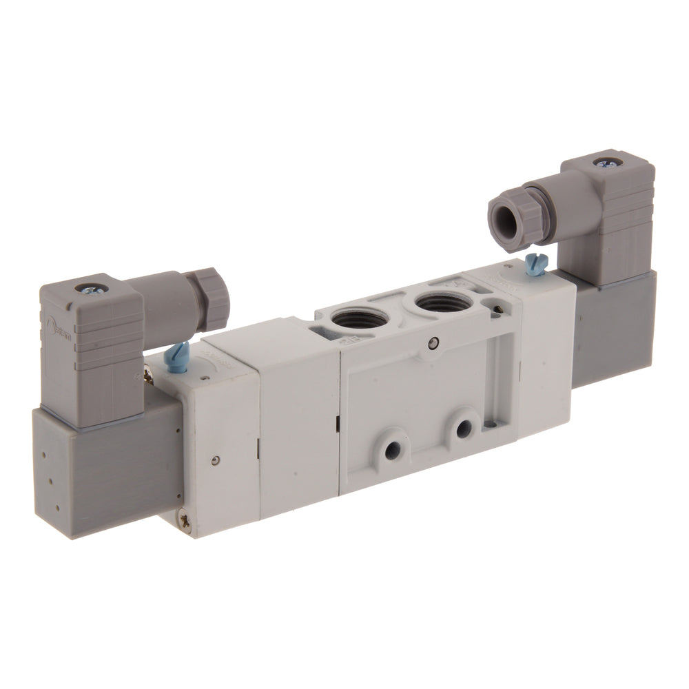 NPT 1/4'' 24V DC 5/3-Wege-Magnetventil, mittig geschlossen, 3-8bar MVSC1