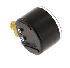 -1..0 bar (-15..0 psi) Druck Manometer unter Stahl / Messing 40 mm Klasse 1.6