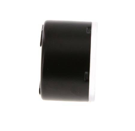 -1..0 bar (-15..0 psi) Druck Manometer unter Stahl / Messing 40 mm Klasse 1.6