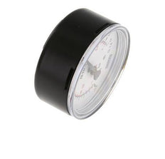 -1..0.6 Bar (-15..9 psi) Druck Manometer unter Stahl / Messing 63 mm Klasse 1.6