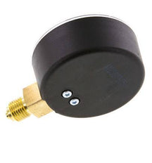 -1..1.5 Bar Druck Manometer unter Kunststoff / Messing 63 mm Klasse 2.5