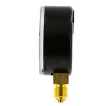 -1..1.5 Bar Druck Manometer unter Stahl / Messing 63 mm Klasse 1.6