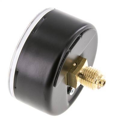 -1..3 Bar (-15..44 psi) Pressure Gauge Rear Steel/Brass 63 mm Class 1.6