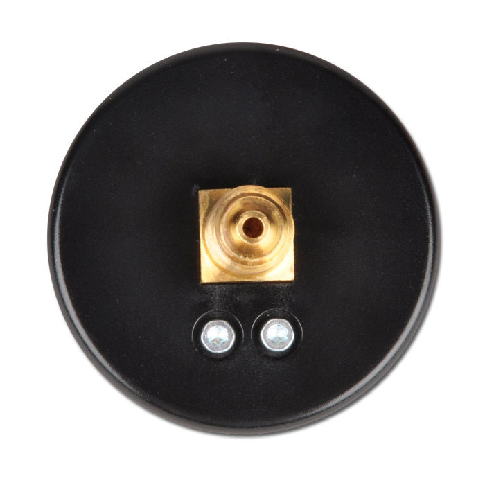 -1..0 bar Druck Manometer hinten Stahl / Messing 50 mm Klasse 1.6