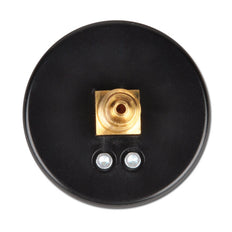 -1..0 bar Druck Manometer hinten Stahl / Messing 50 mm Klasse 1.6